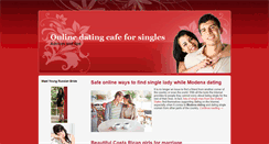 Desktop Screenshot of edatingcafe.com